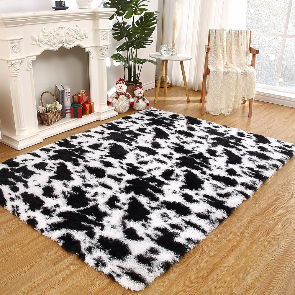 Plush Area Rug Soft Fluffy Carpet for Bedroom Living Room Dorm Room-Style 3