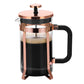 French Press Coffee Maker Borosilicate Glass Stainless Steel Brewer Cold Brew Cafetera