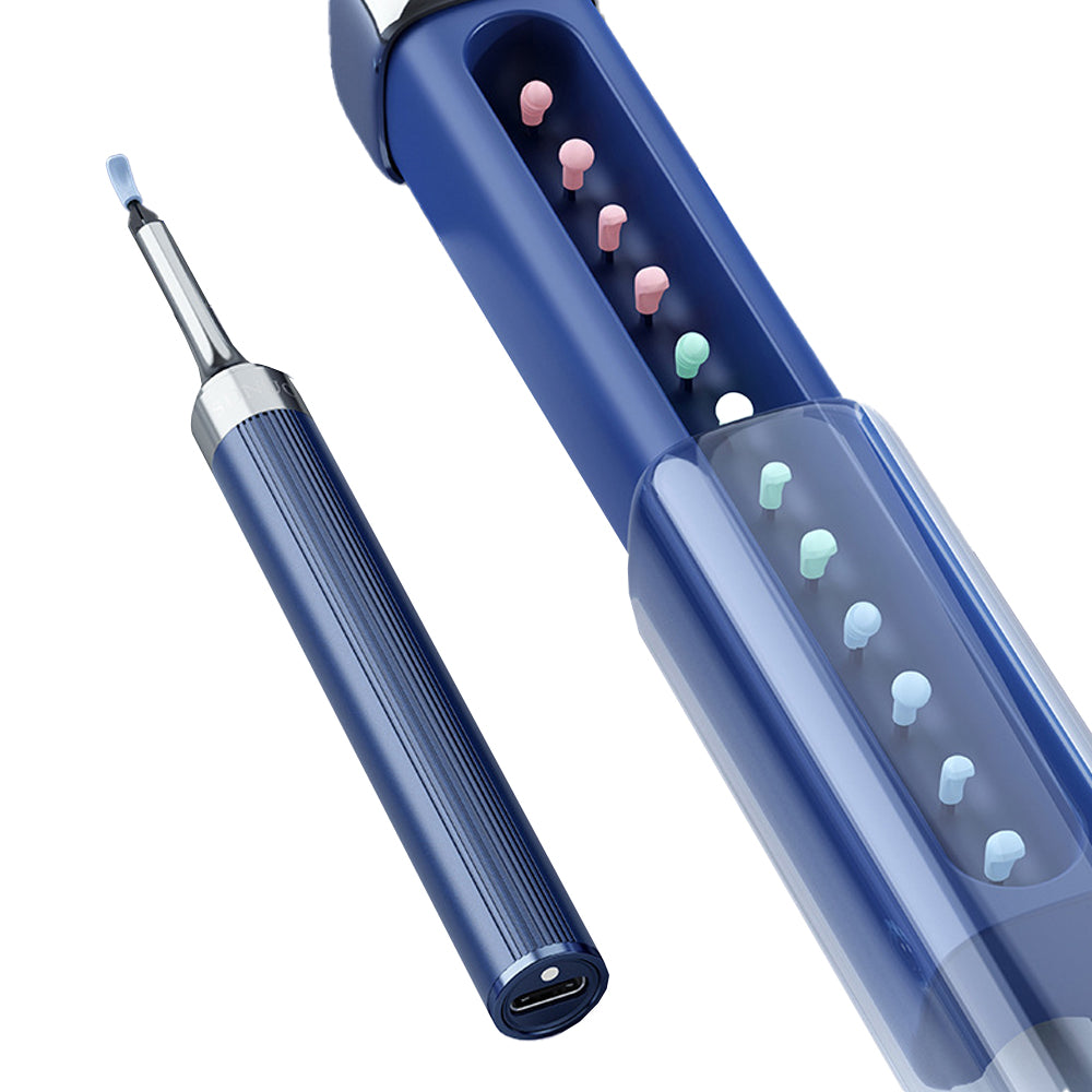 2-in-1 Visual Ear Wax Removal Tool with Ear Scoop and Tweezer