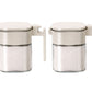 Glass Salt Container with Lid Spoon Condiment Jar Spice Container Seasoning Box