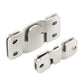 10 Pairs Flush Mount Brackets with Screws Flush Concealed Mount Bracket for Picture Frame Furniture
