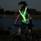 2Pcs Rechargeable LED Reflective Vest for Running Cycling Walking Horse Riding