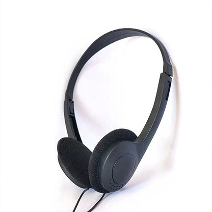 Retro Wired Noise Reduction Lightweight Stereo Over Ear Headsets