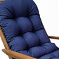 High Back Patio Adirondack Lounge Chair Pad
