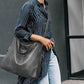 Leather Handbags Shoulder Bag and Purse Set for Women Gifts