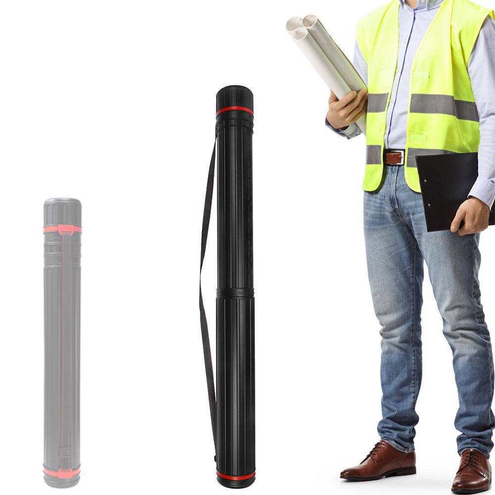 Water Resistant Telescopic Art Tube with Shoulder Strap