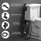2Pcs Hand Bidet Toilet Sprayer Shattaf Kit with Shower Head Hose Diverter