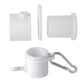 Flag Pole Kit with 360-Degree Rotating Flag Pole Rings Two-Position Bracket