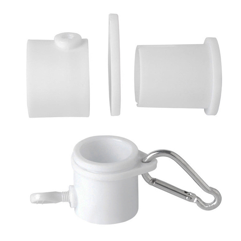 Flag Pole Kit with 360-Degree Rotating Flag Pole Rings Two-Position Bracket