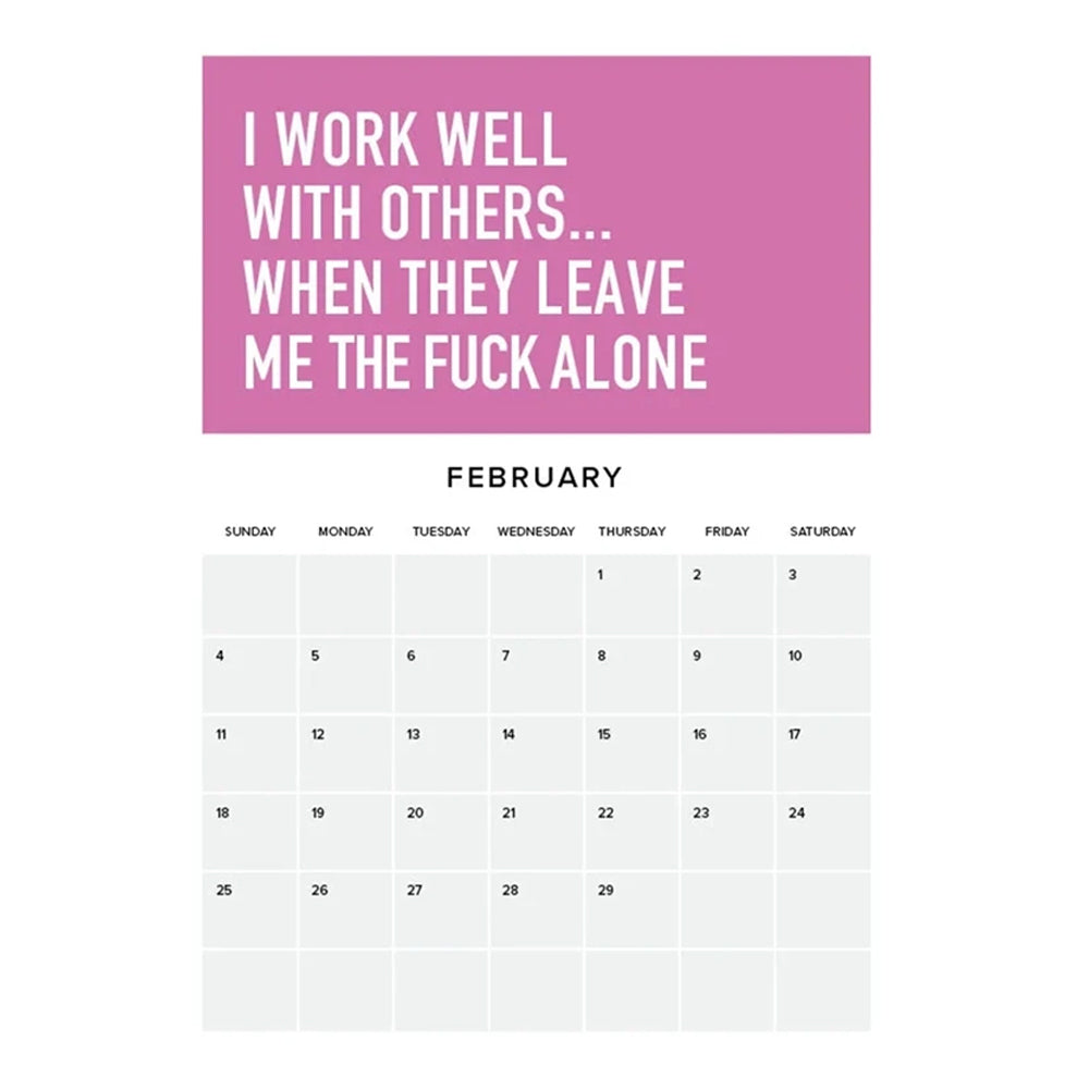 Adulting is Hard 2024 Calendar