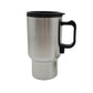 Car Electric Heating Mug 12V Stainless Steel Travel Cup 450ml
