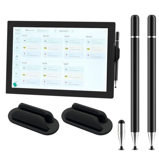 10.1 Inch Smart Digital Calendar with Touch Screen Family Planner Wall Tablet with Stylus Pens