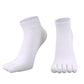 5 Pack Mens Breathable Five Toe Socks