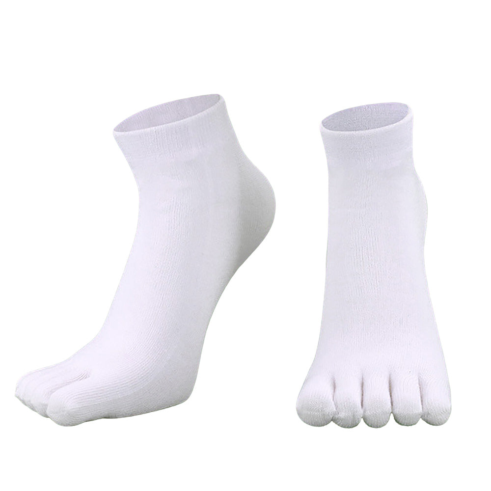 5 Pack Mens Breathable Five Toe Socks