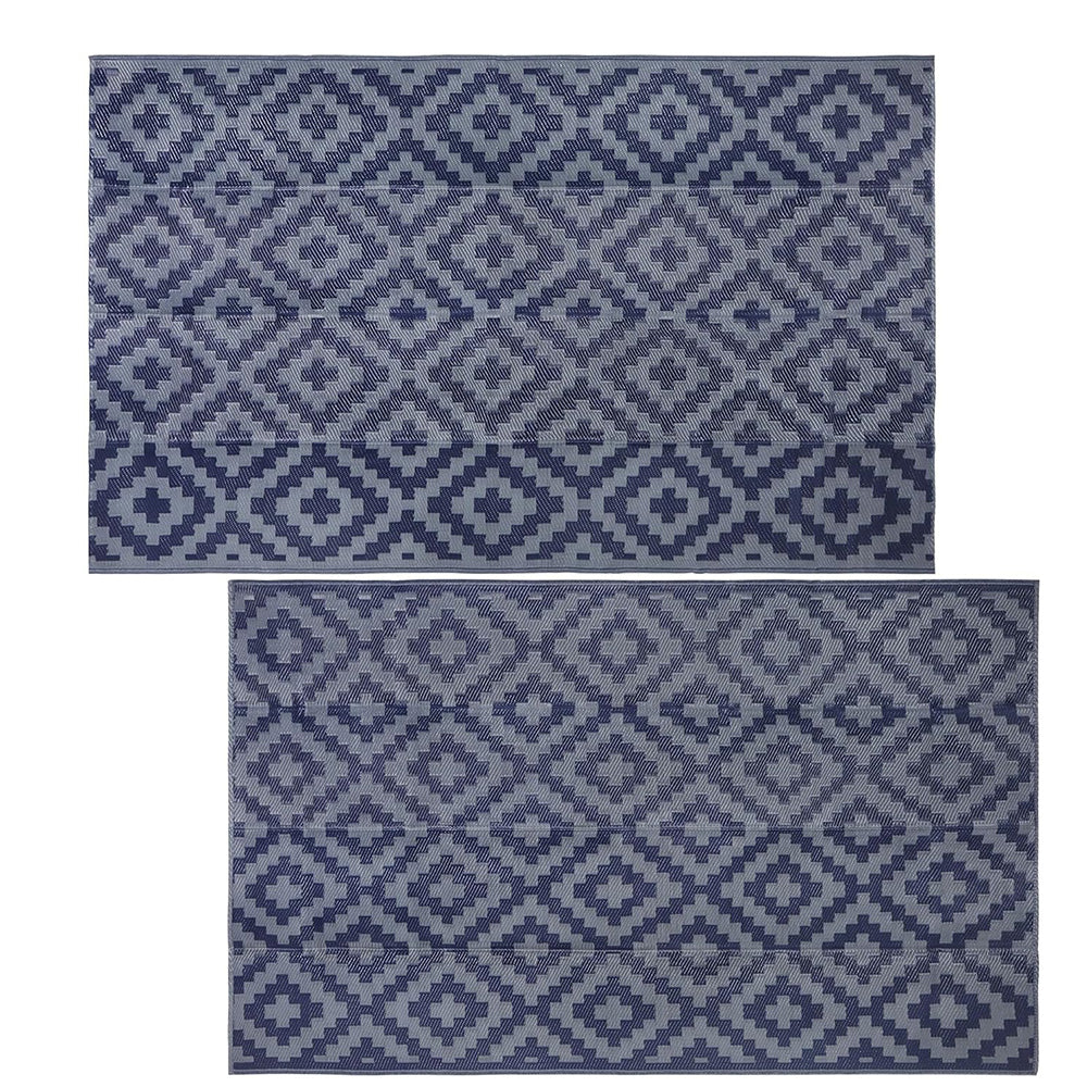 Outdoor Picnic Mat Camping Waterproof Reversible Rug for Beach Tent-Grey