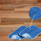 2X 3 Washable Steam Mop Pads Compatible with Euroflex Monster Floor Steamer