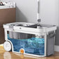 Household Spin Mop with Detachable Bucket and Hands-Free Cleaning System