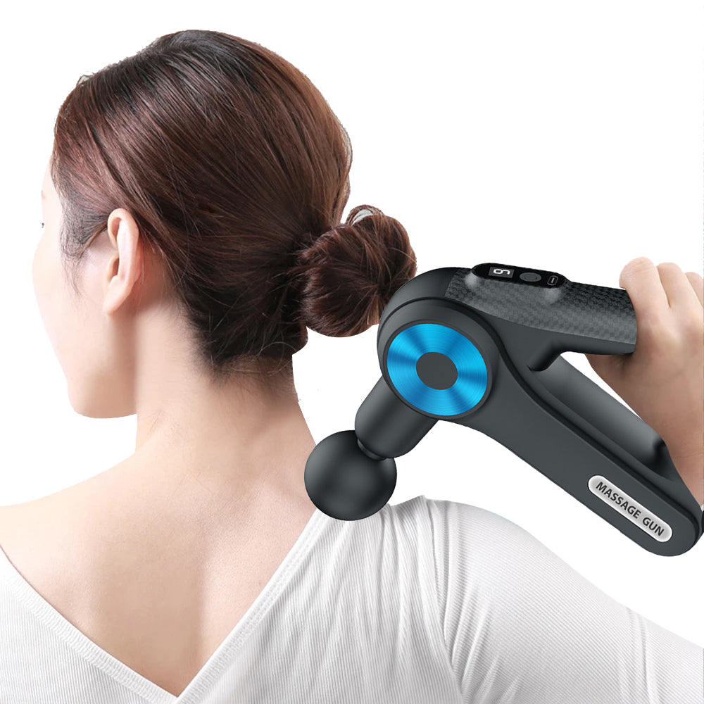 Handheld Muscle Massage Gun with 9 Massage Heads