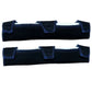 2 Cotton Foam Hard Hat Sweatbands with Hook and Loop