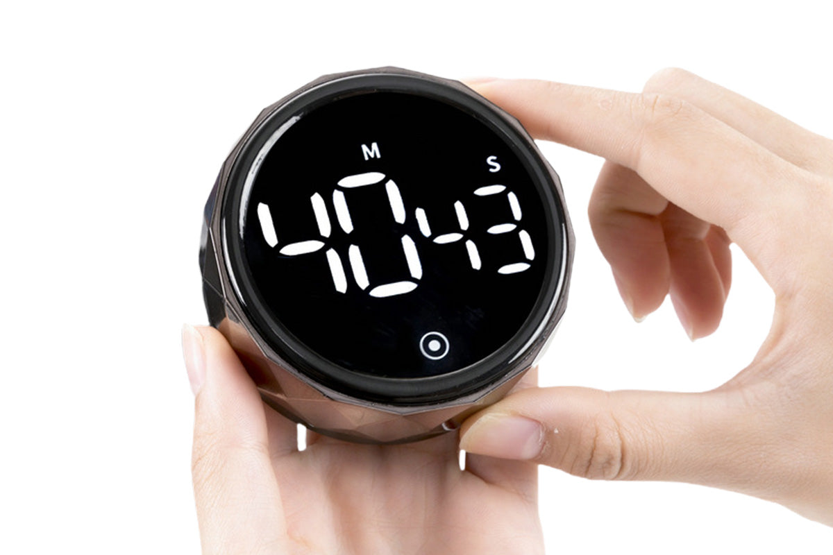LED Digital Kitchen Timer Stopwatch for Cooking Learning and Classroom