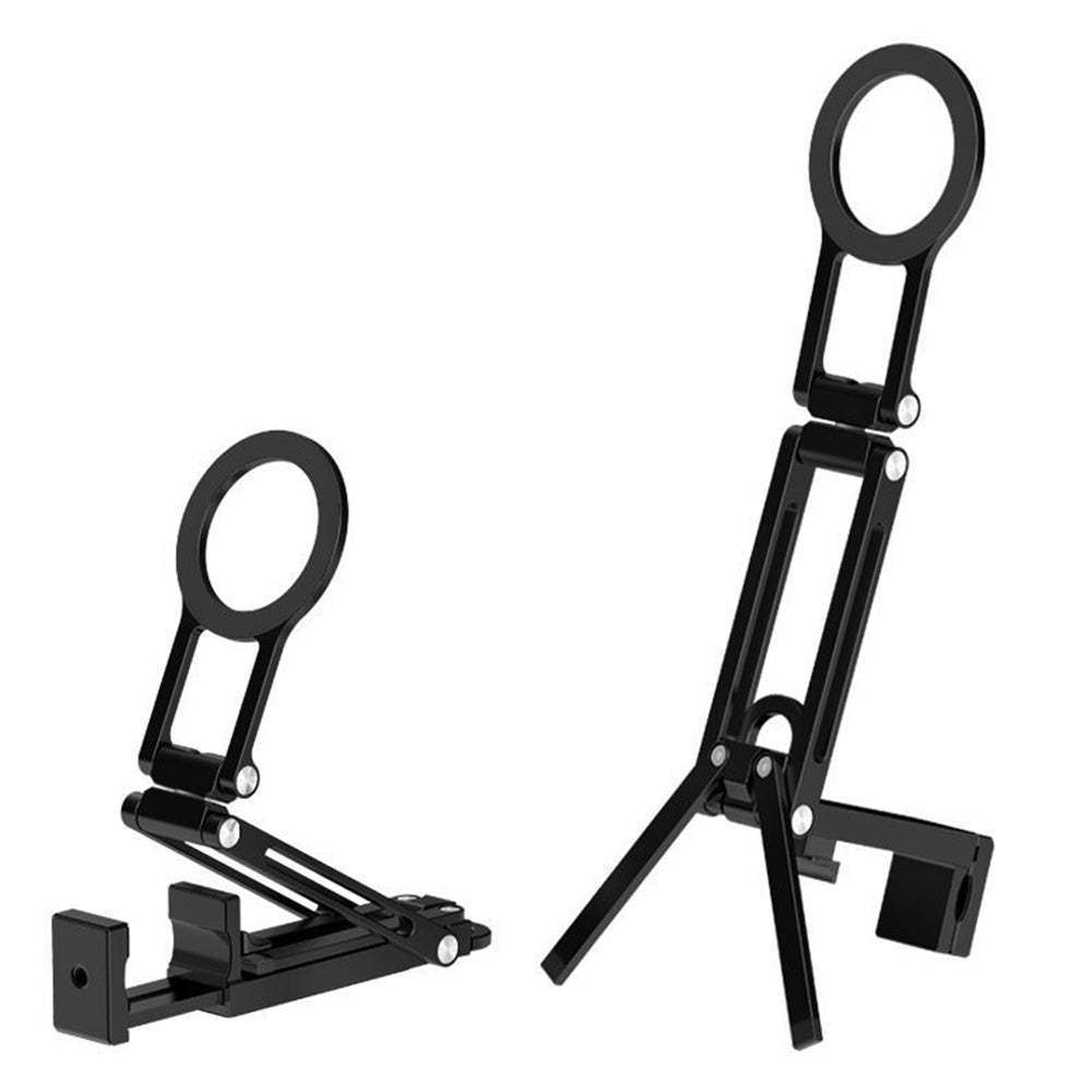 360 Degree Rotating Tripod Adjustable Aluminum Phone Tripod for Android iPhone 12 to 17