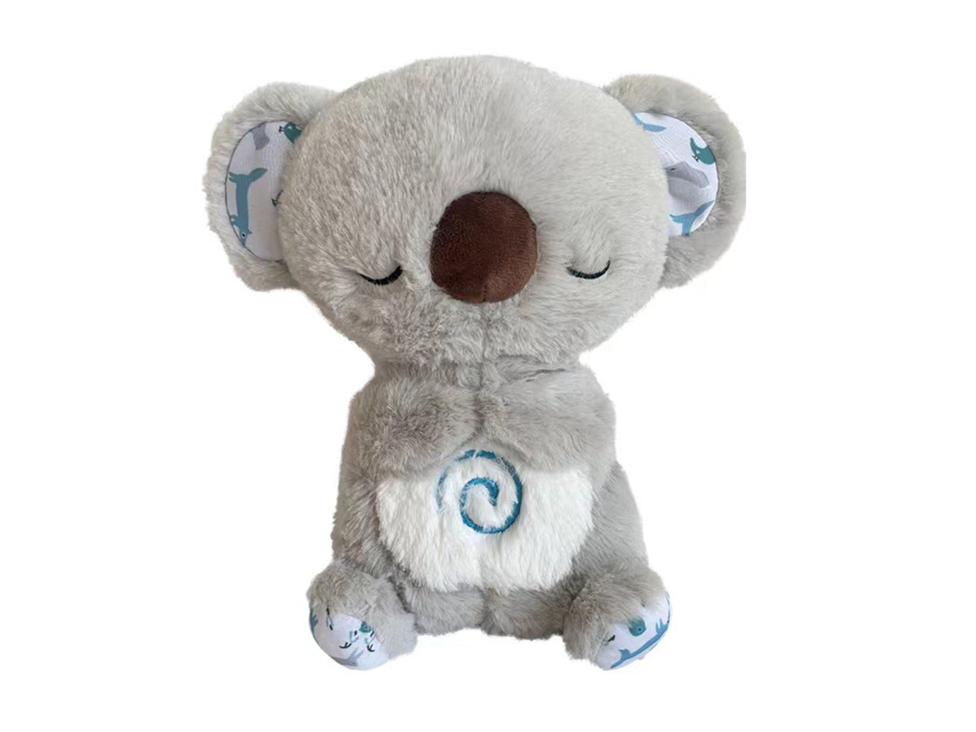 Breathing Movement Animals Musical Soothing Plush Doll Sleep Toys