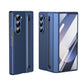 Phone Case for Samsung Z Fold 7 with Pen Holder Full Coverage Hinge Protection