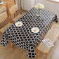 Moroccan Pattern Tablecloth Rectangle Dining Table Cover Christmas Party Decor