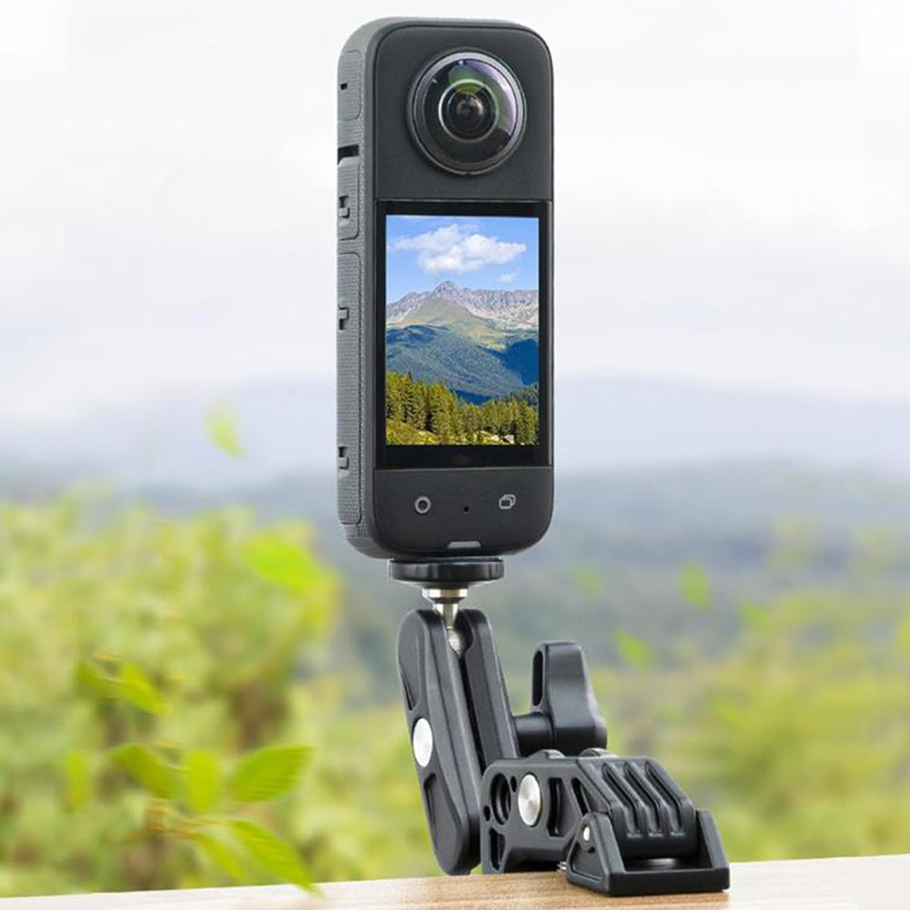 2Pcs Super Clamp Camera Clamp Mount Monitor With Action Camera Adapter Phone Clamp Mount