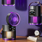 2-in-1 Fan Mosquito Killer Lamp Purple Light Trap Electric Zapper