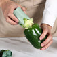 2 in 1 Pepper Corer Remover Fruit Cucumber Corer Separator Tool Tomato Seed Remover