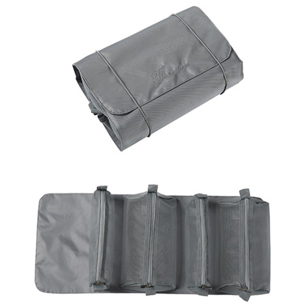 4-in-1 Detachable Roll-Up Make Up Organizer