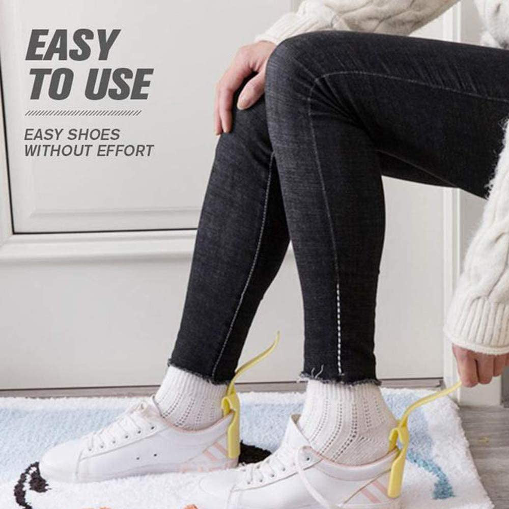 6Pcs Portable Lazy Shoe Lifting Helper Random Colour