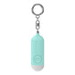 Personal Security Alarm Portable USB Rechargeable LED Light Versatile Self-Defense Keychain