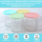 2Pcs Ice Cream Pints Containers And Lids, Compatible With Ninja NC500, NC501 Series