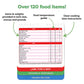 3Pcs Air Fryer Cooking Instapot Cheat Sheet Adsorbable Iron Cooking Times Guide Booklet