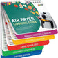 3Pcs Air Fryer Cooking Instapot Cheat Sheet Adsorbable Iron Cooking Times Guide Booklet
