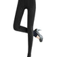 Solid Color Womens Winter Warm Plush Lined Leggings Thick Thermal Skinny Pants