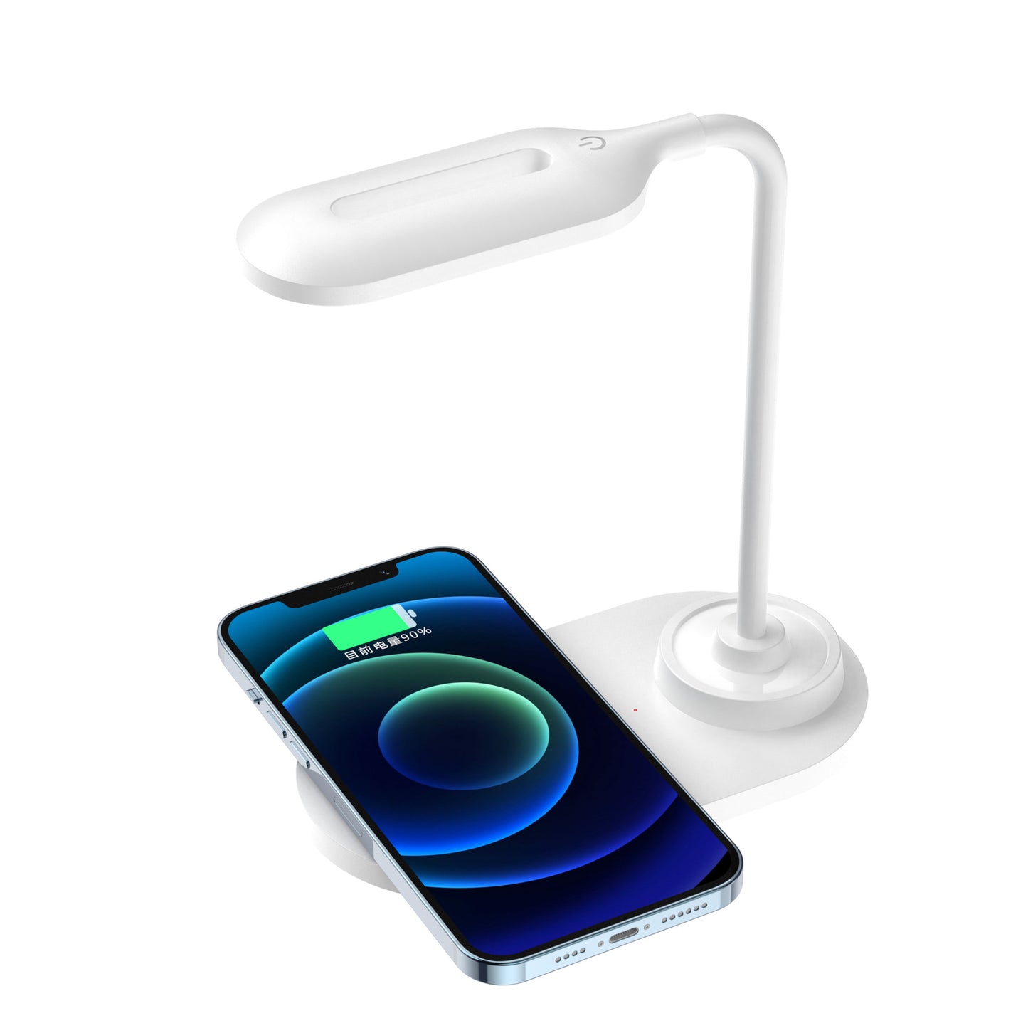 Multi-functional Adjustable LED Desk Lamp with Wireless Charger Touch Control 3 Brightness for Office