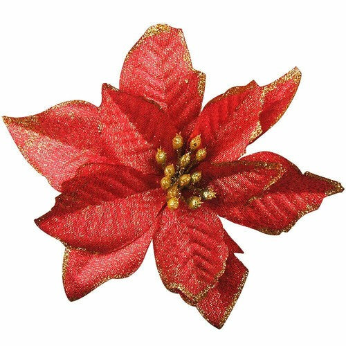 60Pcs Hollow Flowers Glitter Christmas Party Decoration