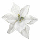 60Pcs Hollow Flowers Glitter Christmas Party Decoration