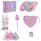 Unicorn Gifts for Girls with Plush Eye Mask and Bags