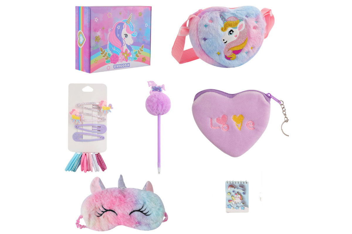 Unicorn Gifts for Girls with Plush Eye Mask and Bags