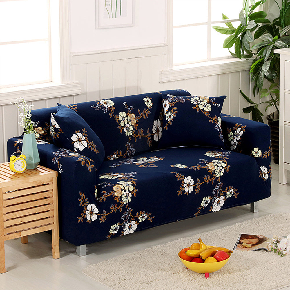 Printed Water Resistant Slipcover Stretch Couch Cover