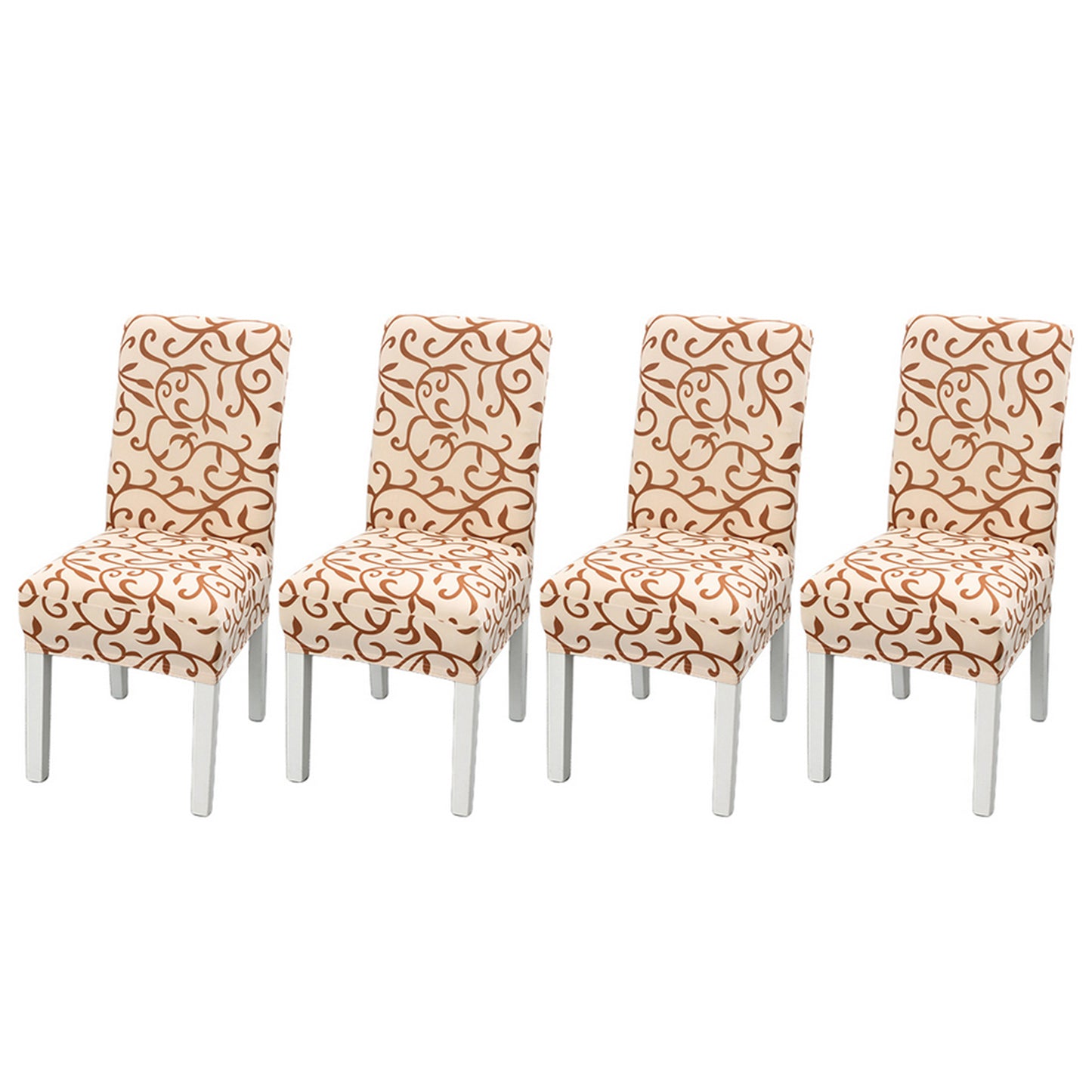 4Pcs Stretch Dining Chair Cover