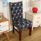 4Pcs Printed Stretchable Chair Cover