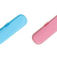 2Pcs Electric Toothbrush Case-Pink, Blue