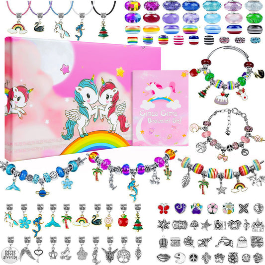 150Pcs Jewelry Making Beads Charms Bracelets for DIY Craft Gifts Toys for Girls