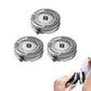 3-Pack Shaver Heads Replacement HQ8 for Philips Electric Norelco Shaver Razor