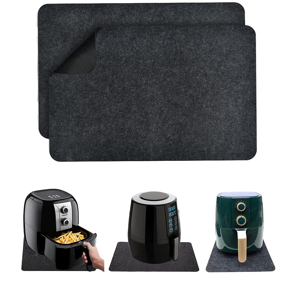 2Pcs Heat Resistant Mat for Countertop 30x44cm Hot Pads for Kitchen Air Fryer